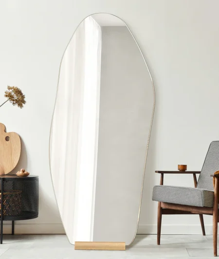 Gilbert-Exquisite Irregular Full Length Floor Mirror